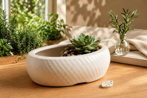 Ribbed Planter
