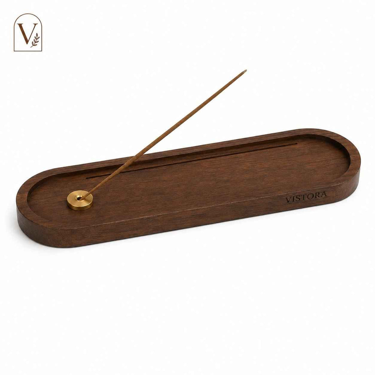 Incense Tray — Minimal Wooden Incense Stick Holder